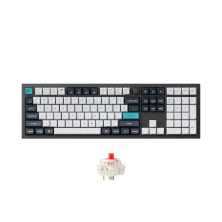Ban Phim Co Khong Day Keychron Q6 Max Carbon Black Rgb Knob Hotswap 1