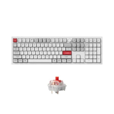 Ban Phim Co Khong Day Keychron Q6 Pro Shell White Rgb Knob Hotswap 4