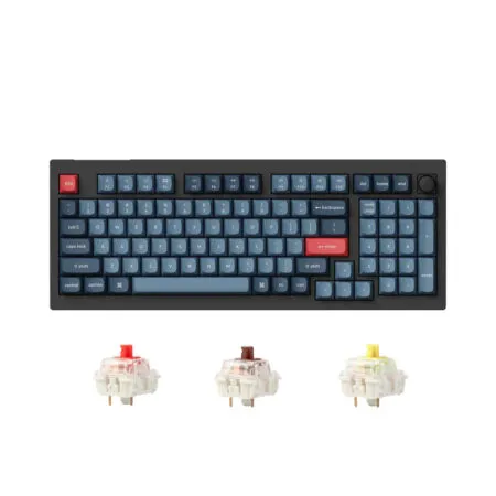 Bàn phím cơ không dây Keychron V5 Max RGB Hotswap (Gateron Sw)