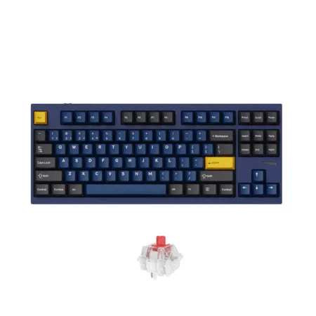 Ban Phim Co Khong Day Lemokey L4 Navy Blue Rgb Hotswap Cnc Aluminum Keychron Sw 2