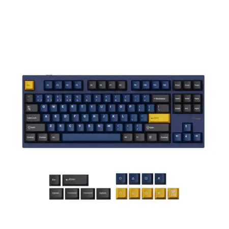 Ban Phim Co Khong Day Lemokey L4 Navy Blue Rgb Hotswap Cnc Aluminum Keychron Sw 5