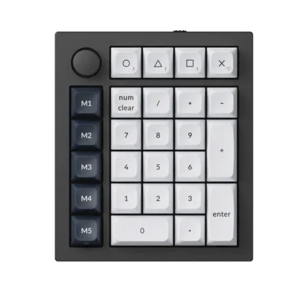 Ban Phim Co Khong Day Numpad Keychron Q0 Max Carbon Black 01 1