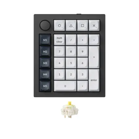 Ban Phim Co Khong Day Numpad Keychron Q0 Max Carbon Black 02 1