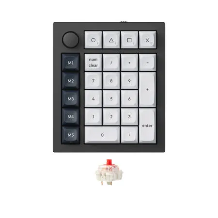 Ban Phim Co Khong Day Numpad Keychron Q0 Max Carbon Black 03 1