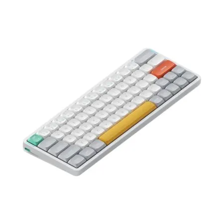 Bàn phím cơ không dây Nuphy Air60 V2 Ionic White RGB Hotswap (Nuphy Sw)
