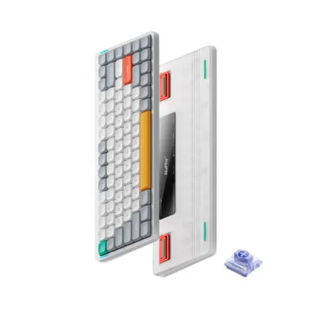 Ban Phim Co Khong Day Nuphy Air75 V2 Ionic White Rgb Hotswap Nuphy Sw 04