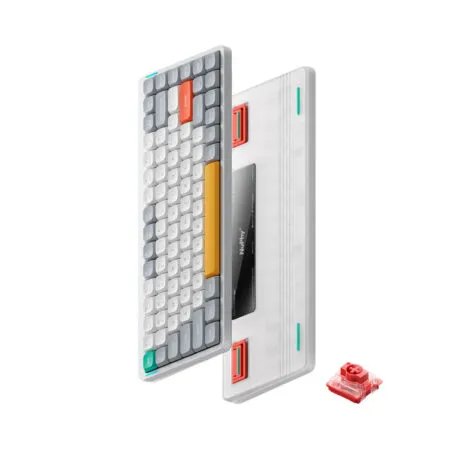 Ban Phim Co Khong Day Nuphy Air75 V2 Ionic White Rgb Hotswap Nuphy Sw 05