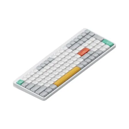 Bàn phím cơ không dây Nuphy Air96 V2 Ionic White RGB Hotswap (Nuphy Sw)
