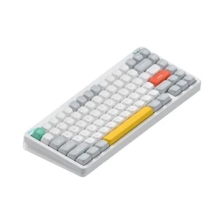 Bàn phím cơ không dây Nuphy Halo75 V2 Ionic White RGB Hotswap (Nuphy Sw)