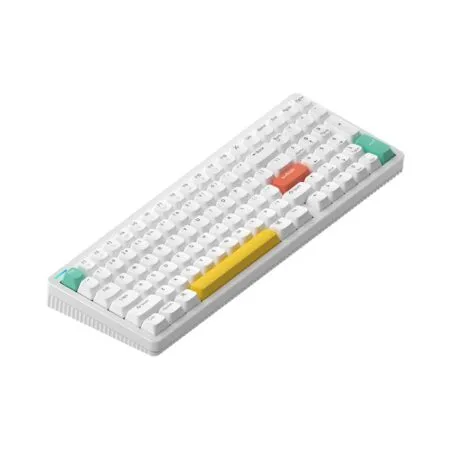 Bàn phím cơ không dây Nuphy Halo96 V2 Ionic White RGB Hotswap (Nuphy Sw)