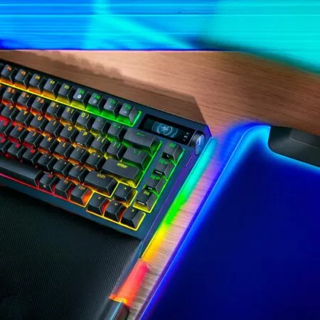 Ban Phim Co Khong Day Razer Blackwidow V4 Pro 75 Percentage Lcd Rgb Wireless Hotswap Razer Sw 05