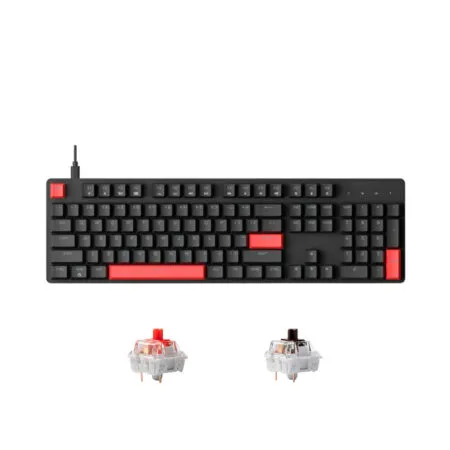 Bàn phím cơ Lemokey X2 Red Blacklight (Keychron Sw)