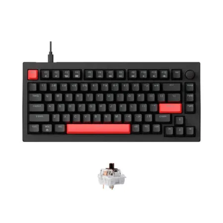 Ban Phim Co Lemokey X4 Red Blacklight Keychron Sw 02