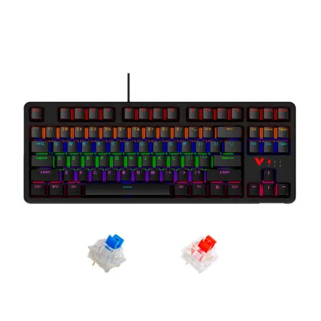 Bàn phím cơ Rapoo V500 Pro-87 2024 Multi Led (Rapoo Sw)