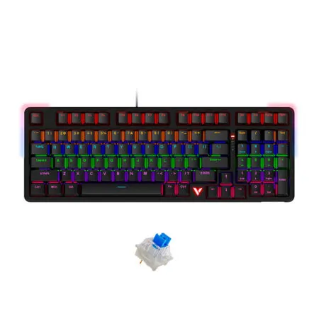 Ban Phim Co Rapoo V500 Pro 98 2024 Multi Led Rapoo Sw 09