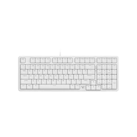 Ban Phim Co Rapoo V500 Pro 98 2024 White Edition Multi Led Rapoo Sw 05