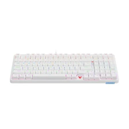 Ban Phim Co Rapoo V500 Pro 98 2024 White Edition Multi Led Rapoo Sw 06