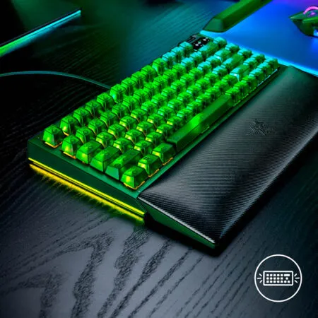 Ban Phim Co Razer Blackwidow V4 75 Phantom Green Edition Rgb Hotswap Rz03 05003300 R3m1 05