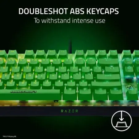 Ban Phim Co Razer Blackwidow V4 X Minecraft Edition Rz03 04704100 R3m1 08