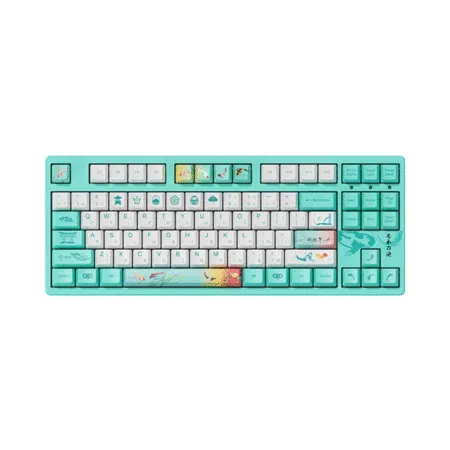 Bàn phím cơ TKL AKKO 3087v2 Monet’s Pond (Akko Sw V2)