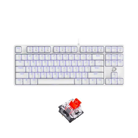 Ban Phim Co Tkl Dare U Ek87 White 2 1