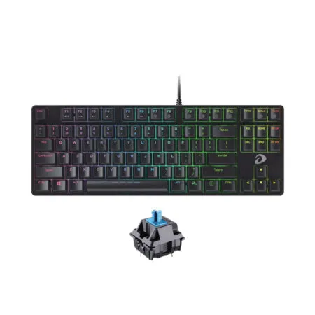 Ban Phim Co Tkl Dareu Ek87 Black Rgb 1 1