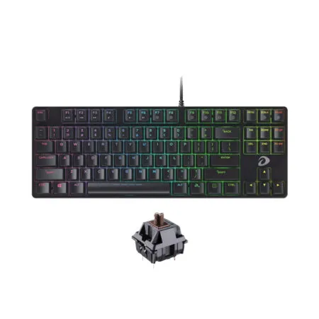 Ban Phim Co Tkl Dareu Ek87 Black Rgb 2 1