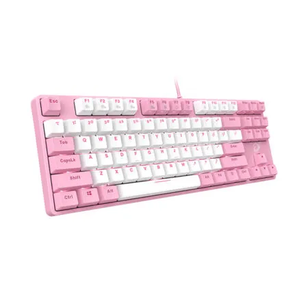 Ban Phim Co Tkl Dareu Ek87 Pink White 4 1