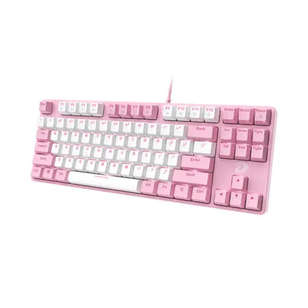 Ban Phim Co Tkl Dareu Ek87 Pink White 5 1