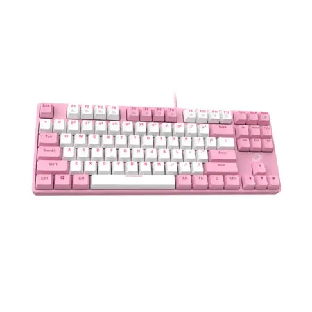 Ban Phim Co Tkl Dareu Ek87 Pink White 7 1