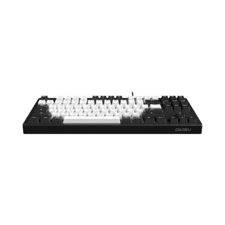 Ban Phim Co Tkl Dareu Ek87 V2 White Black Pbt Multi Led Dareu Sw 01