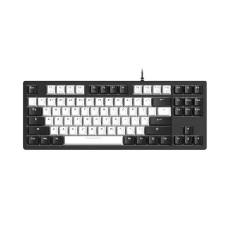 Ban Phim Co Tkl Dareu Ek87 V2 White Black Pbt Multi Led Dareu Sw 07