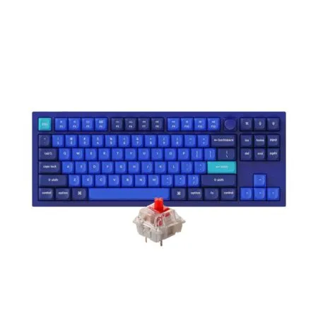 Ban Phim Co Tkl Keychron Q3 Full Assembled Knob Navy Blue Gateron G Pro Red Q3 O1 2 1