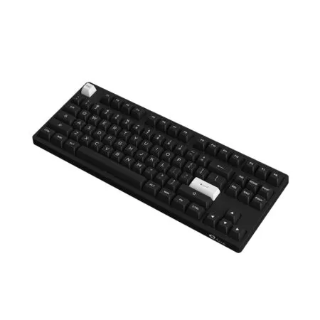 Ban Phim Co Tkl Khong Day Akko 3087 Rf White On Black Akko Sw V3 5 1