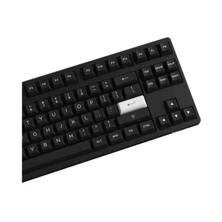 Ban Phim Co Tkl Khong Day Akko 3087 Rf White On Black Akko Sw V3 8 1