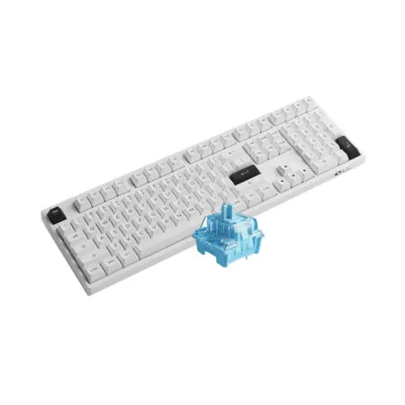 Ban Phim Co Tkl Khong Day Akko 3108 Rf Black On White Akko Sw V3 3 1