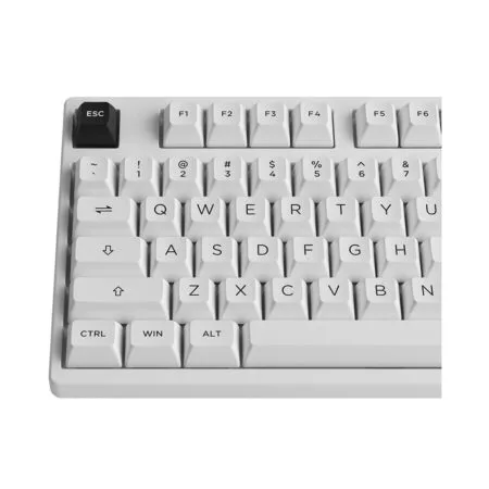 Ban Phim Co Tkl Khong Day Akko 3108 Rf Black On White Akko Sw V3 9 1