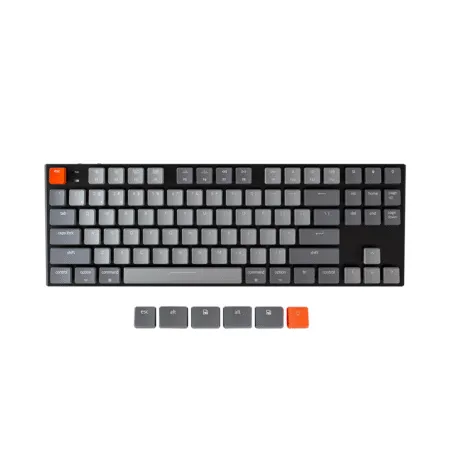 Ban Phim Co Tkl Khong Day Keychron Gateron Switch K1v4 Low Profile Red Blue Brown 1 1