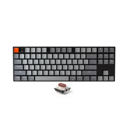 Ban Phim Co Tkl Khong Day Keychron Gateron Switch K1v4 Low Profile Red Blue Brown 2 1