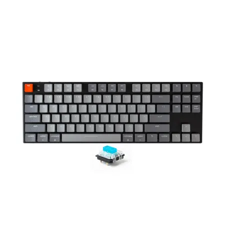 Ban Phim Co Tkl Khong Day Keychron Gateron Switch K1v4 Low Profile Red Blue Brown 3 1