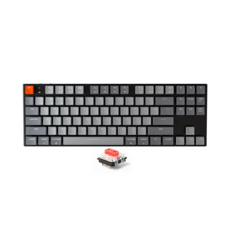 Ban Phim Co Tkl Khong Day Keychron Gateron Switch K1v4 Low Profile Red Blue Brown 4 1