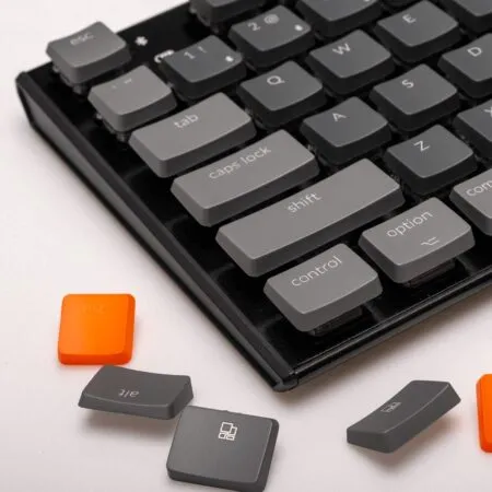 Ban Phim Co Tkl Khong Day Keychron K1v4 White Led Gateron Switch Low Profile Red Blue Brown 1