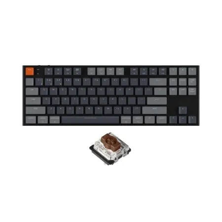 Ban Phim Co Tkl Khong Day Keychron K1v5 Led Rgb Gateron Switch Low Profile 3 1