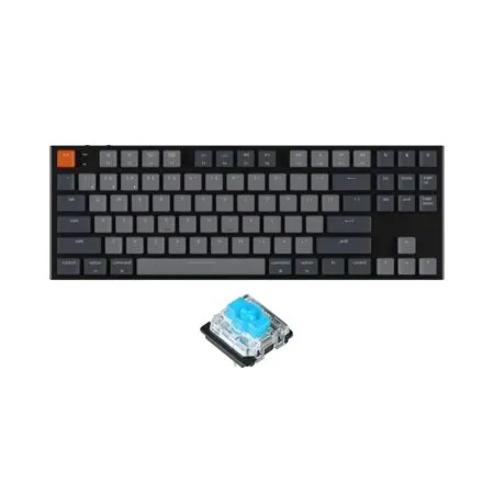 Ban Phim Co Tkl Khong Day Keychron K1v5 White Led Gateron Switch Low Profile 3 1