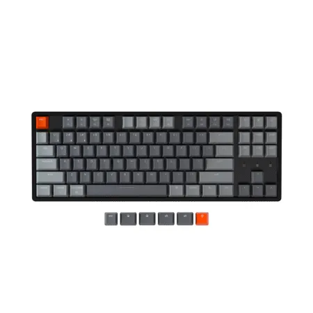 Ban Phim Co Tkl Khong Day Keychron K8 Auluminum Led Rgb Gateron Switch Red Blue Brown 1 1