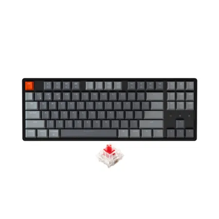 Ban Phim Co Tkl Khong Day Keychron K8 Auluminum Led Rgb Gateron Switch Red Blue Brown 2 1
