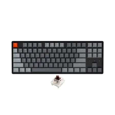 Ban Phim Co Tkl Khong Day Keychron K8 Auluminum Led Rgb Gateron Switch Red Blue Brown 4 1