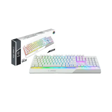 Ban Phim Gia Co Msi Vigor Gk30 White Rgb S11 04us318 Cla 4 1