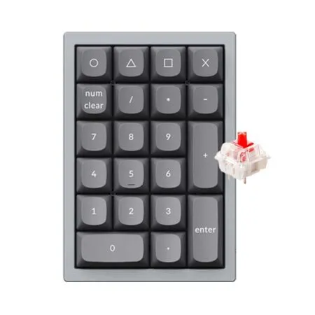 Ban Phim So Keychron Number Pad Q0 Hotswap Led Rgb Gateron G Pro Red Switch 2 1