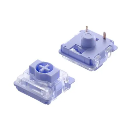 Bộ 100 switch cơ Nuphy Wisteria Low Profile Switch 55±15gf 3 Pin (Tactile Sw)